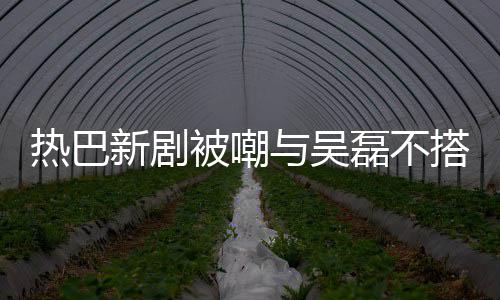 搭 0多磊不被嘲本人新剧我与吴热巴才2回应岁