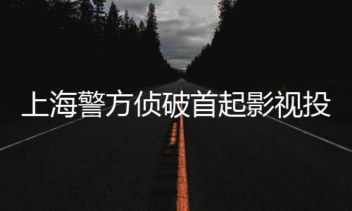 案投资影视侦破诈骗合同警方上海首起