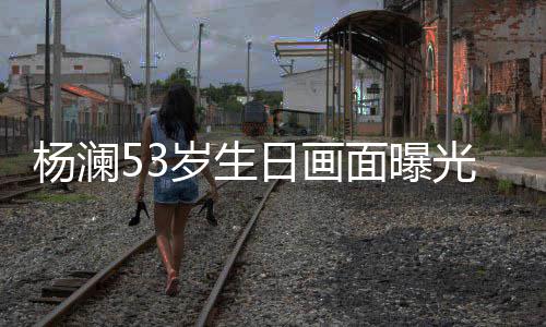 面曝抱热吻杨澜与富日画众拥光 公当豪老岁生