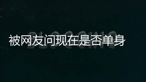 你单身没看吗 罗被网现在新闻友问志祥回应是否